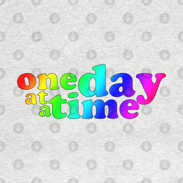 One Day at a Time - Title Logo Design Rainbow LGBT by Everyday Inspiration